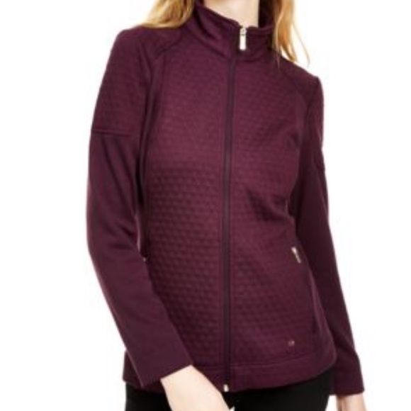 Calvin Klein Jackets & Blazers - Calvin Klein Quilt Diamond Dressy Light Jacket